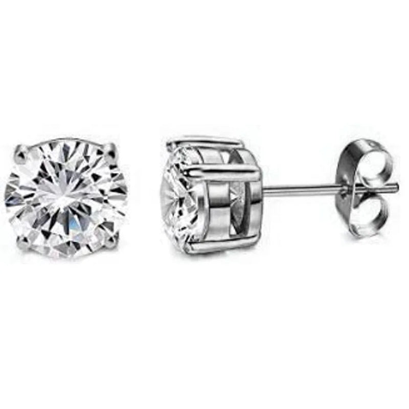 Silver Plated Bling-Ed Out Oblong Case Metal Mens Watch W/Matching Cuban Chain Bracelet, Cuban Necklace, Tennis Chain & Ring Size 8-8967CRNTS (8)