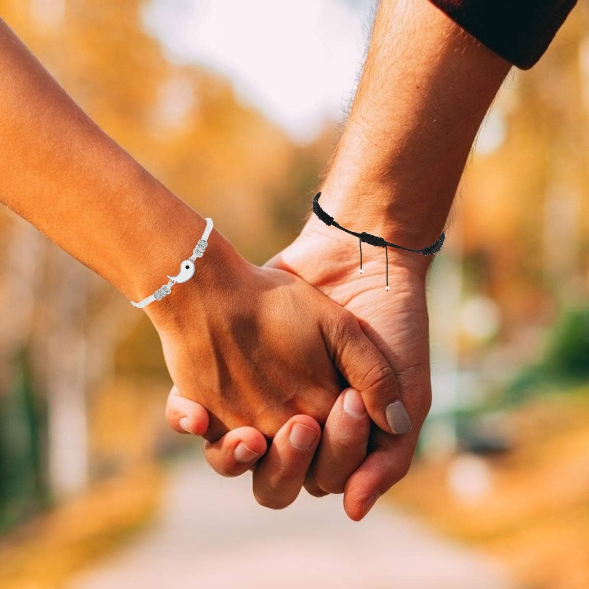 Best Friend Bracelets for 2 Matching Bracelets, Bff Bracelets for 2 Yin Yang Friendship Bracelets for Men Women